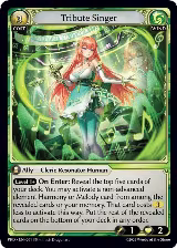 Tribute Singer (201), .asphodel/paradise — Grand Archive card price