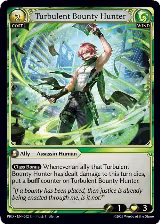 Turbulent Bounty Hunter (202), .asphodel/paradise — Grand Archive card price