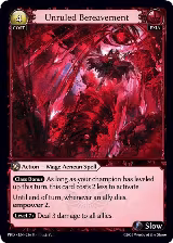 Unruled Bereavement (236), .asphodel/paradise — Grand Archive card price