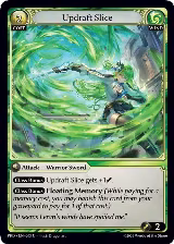 Updraft Slice (203), .asphodel/paradise — Grand Archive card price