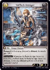 VelTech Armiger (097), .asphodel/paradise — Grand Archive card price