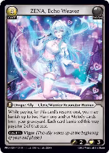 ZENA, Echo Weaver (103), .asphodel/paradise — Grand Archive card price