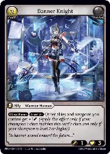 Banner Knight (Interference Curio Foil) (031) — card price