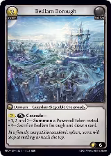 Bedlam Borough (Interference Curio Foil) (032) — card price