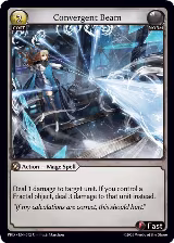 Convergent Beam (Interference Curio Foil) (042) — card price