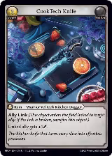 CookTech Knife (Interference Curio Foil) (044) — card price