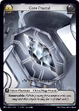 Core Fractal (Interference Curio Foil) (045) — card price