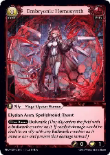 Embryonic Hemosynth (Interference Curio Foil) (226), .asphodel/paradise — Grand Archive card price