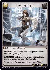 Lurching Rogue (Interference Curio Foil) (074), .asphodel/paradise — Grand Archive card price
