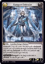 Rampart Defender (Interference Curio Foil) (084), .asphodel/paradise — Grand Archive card price
