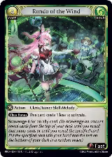Rondo of the Wind (Interference Curio Foil) (198), .asphodel/paradise — Grand Archive card price