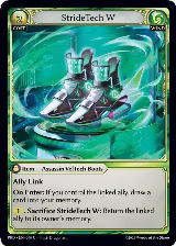 StrideTech W (Interference Curio Foil) (200), .asphodel/paradise — Grand Archive card price
