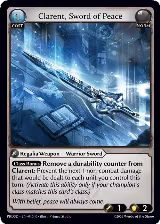 Clarent, Sword of Peace (010) — card price
