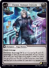 Dante, Aenean Initiate (004) — card price