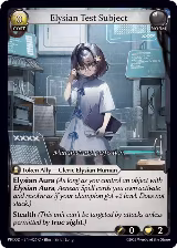 Elysian Test Subject (025) — card price