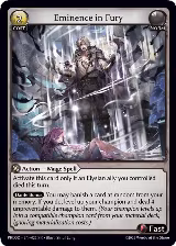 Eminence in Fury (026) — card price