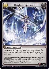 Heighten Spellcraft (028) — card price