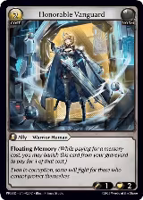 Honorable Vanguard (029) — card price