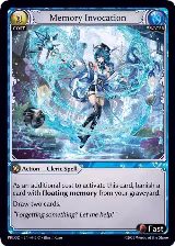 Memory Invocation (046) — card price