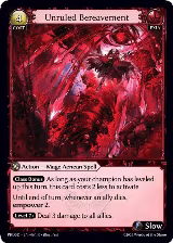 Unruled Bereavement (061) — card price