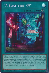 "A Case for K9" (Secret Rare) (26LP-EN011) — card price