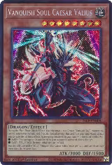 Vanquish Soul Caesar Valius (Secret Rare) (26LP-EN008) — card price