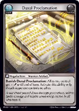 Duxal Proclamation (003) — card price