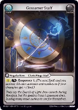 Gossamer Staff (007) — card price