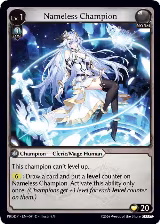 Nameless Champion (Cleric/Mage) (001) — card price