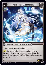 Nameless Champion (Cleric/Warrior) (001) — card price