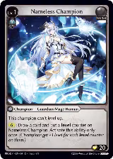 Nameless Champion (Guardian/Mage) (001) — card price