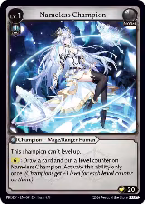 Nameless Champion (Mage/Ranger) (001) — card price