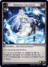 Nameless Champion (Tamer/Warrior) (001) — card price