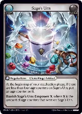 Sage's Urn (018) — card price