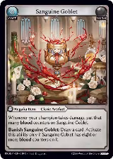 Sanguine Goblet (019) — card price