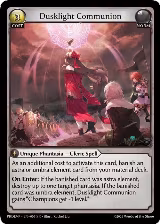 Dusklight Communion (009) — card price