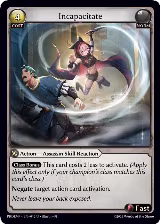 Incapacitate (012) — card price