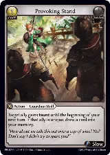 Provoking Stand (018) — card price