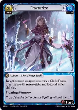 Fracturize (009) — card price