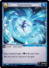 Hypothermia (013) — card price