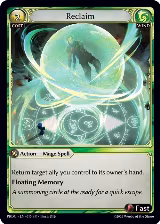 Reclaim (015) — card price