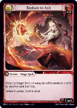 Reduce to Ash (016) — card price