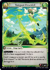 Tempest Downfall (019) — card price