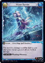 Water Barrier (020) — card price