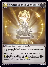 Greater Boon of Connection (001) — card price
