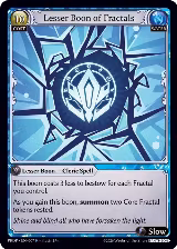 Lesser Boon of Fractals (007) — card price