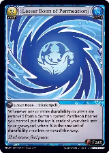 Lesser Boon of Permeation (009) — card price