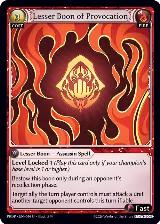 Lesser Boon of Provocation (010) — card price