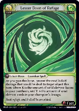 Lesser Boon of Refuge (012) — card price