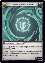 Lesser Boon of Virelai (014) — card price